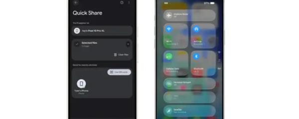 Android shock: Quick Share sends files directly to Apple's AirDrop