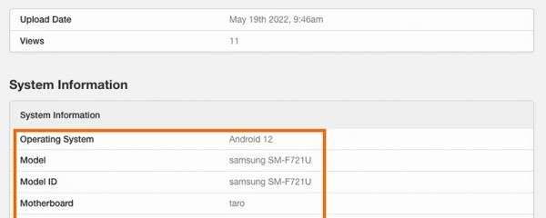 Galaxy Z Flip4 revealed on Geekbench, confirmed to use super-powerful Snapdragon 8 Gen 1+ chip