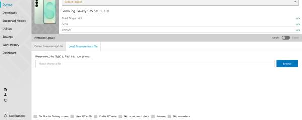 How to Flash SamFW Firmware on Samsung Devices Using ChimeraTool
