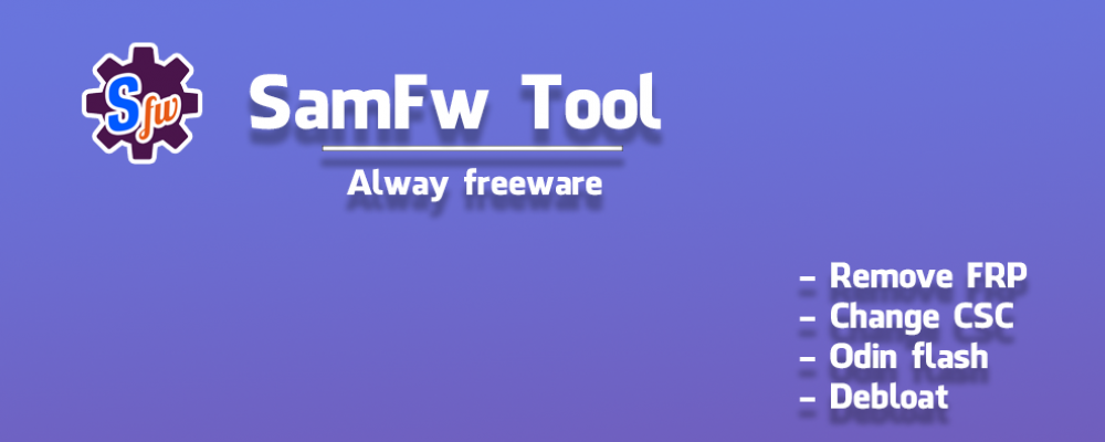 SamFw Tool 5.4 - Add Samsung EDL Read info, Factory reset, Reset FRP,...