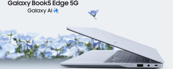 Samsung introduces Galaxy Book 5 Edge with 5G connectivity and ultra-thin design