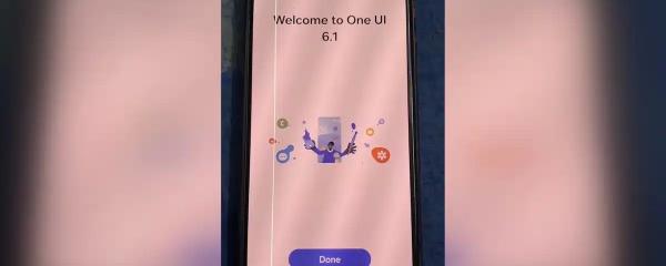 Samsung phone has a striped screen while updating software
