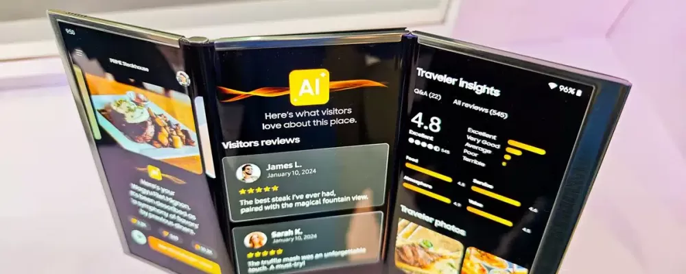 Samsung starts testing One UI 7 on its first triple-screen phone
