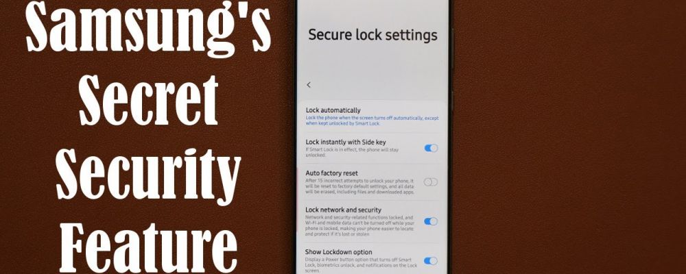 What are Samsung's Advanced Security Features for Safe Remote Access?