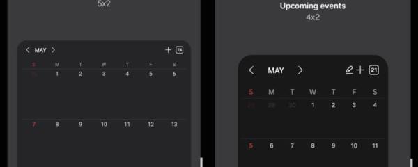 You can now experience the Calendar app of One UI 7.0